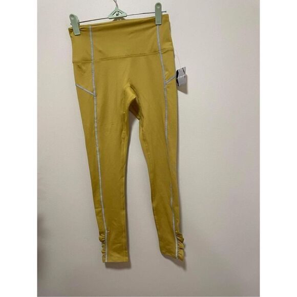 Free People Mustard Leggings Size XS - Picture 1 of 6
